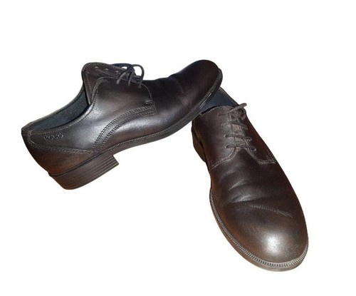Men ecco heels black - heels, leather