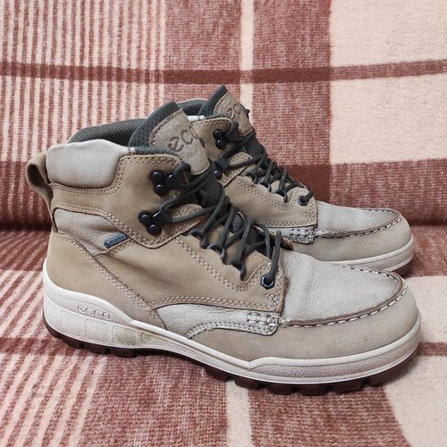 Men ecco boots beige - boots,